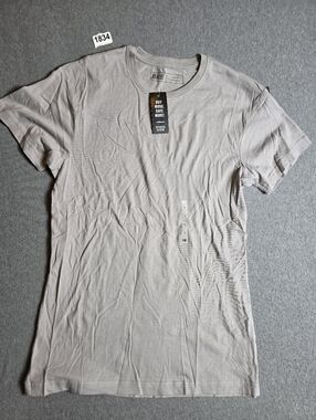 BKE Men's Crew Neck Tee -large Light Gray. Basic. Casual. Foundation Apparel